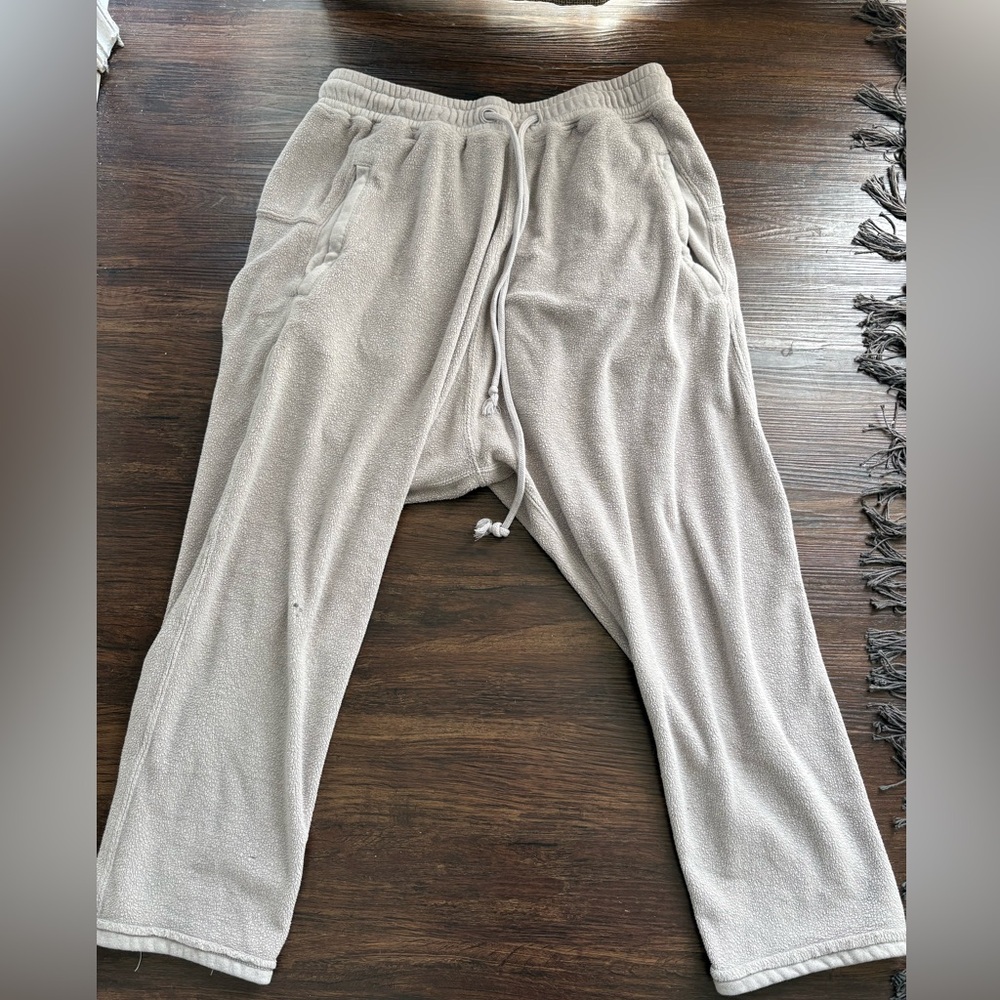 Casual Fleece Drawstring Pants - free people